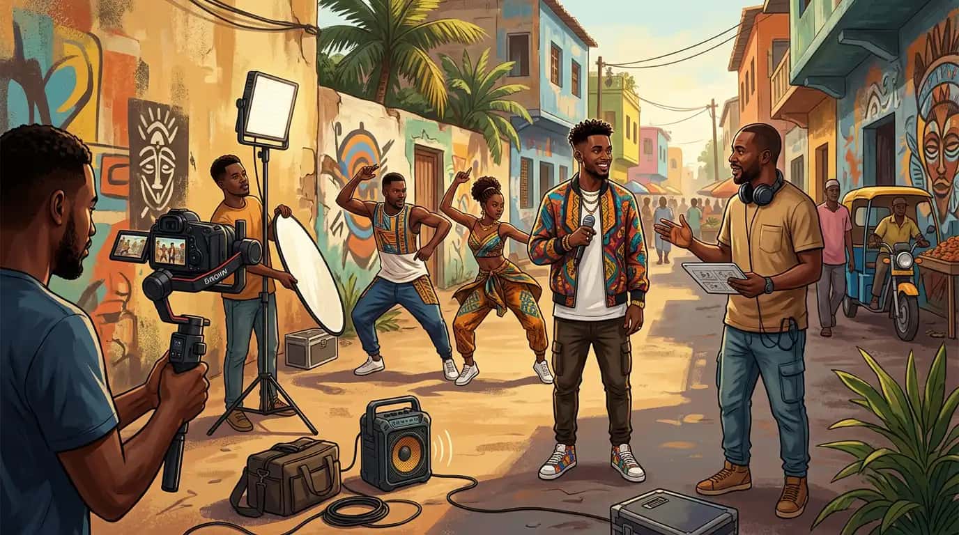 Cover Clip musical africain — afrobeat, gospel, urbain