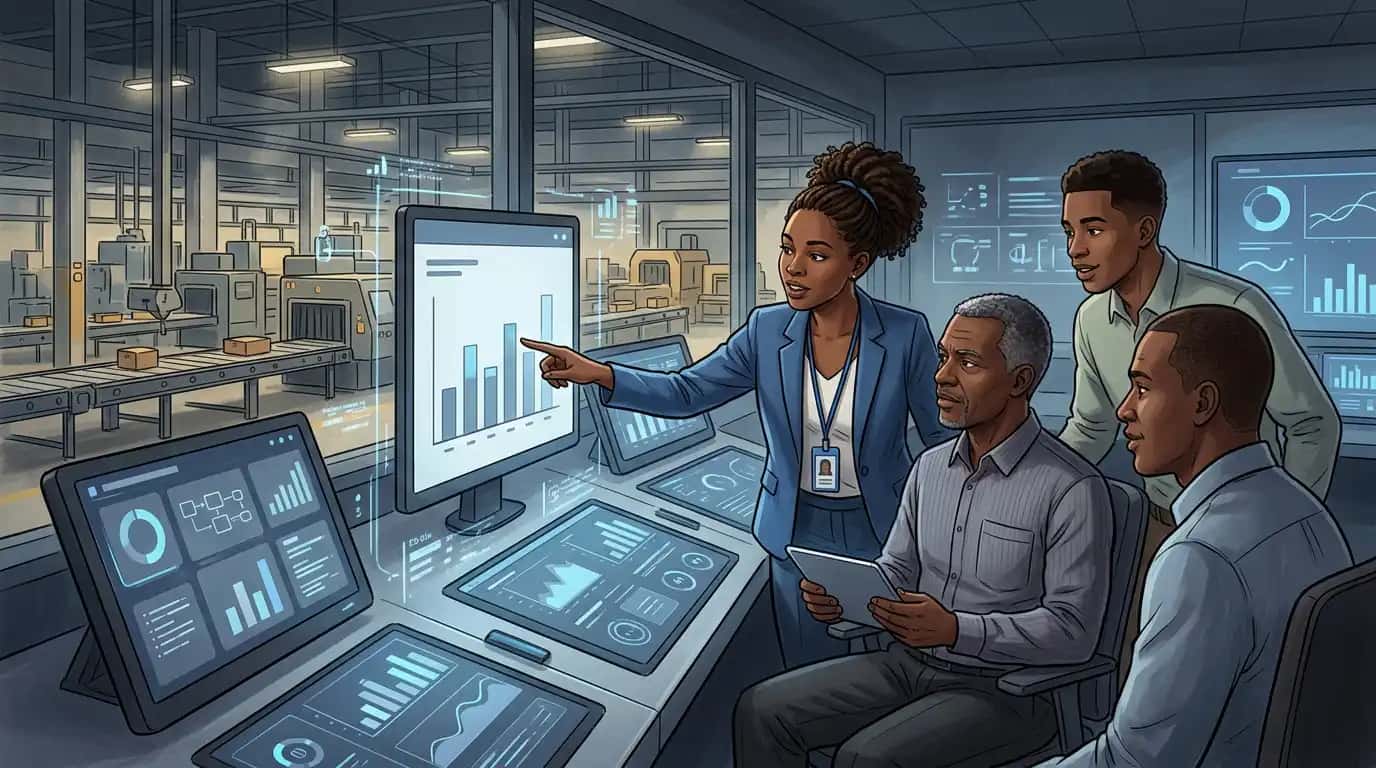 Cover Analyse de données industrielles simplifiée
