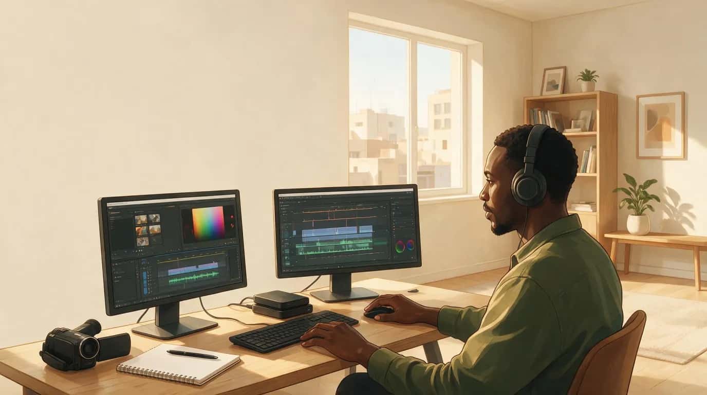 Cover Montage vidéo sur Davinci Resolve