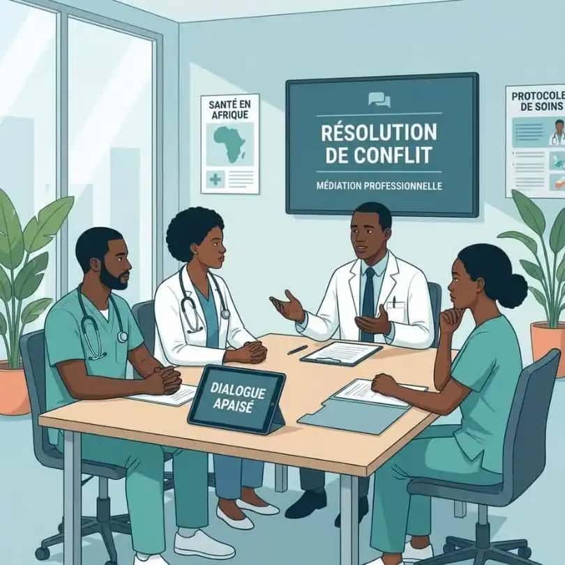 Cover Gestion des conflits dans les structures de santé