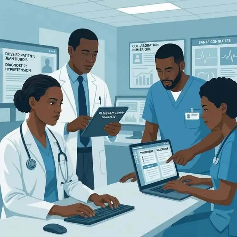 Cover Outils numériques pour le personnel médical