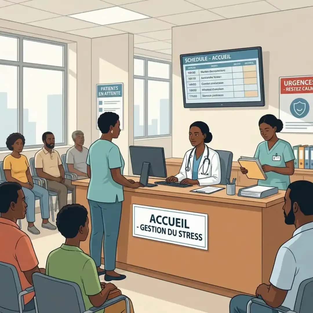 Cover Gestion du stress et posture professionnelle à l’accueil