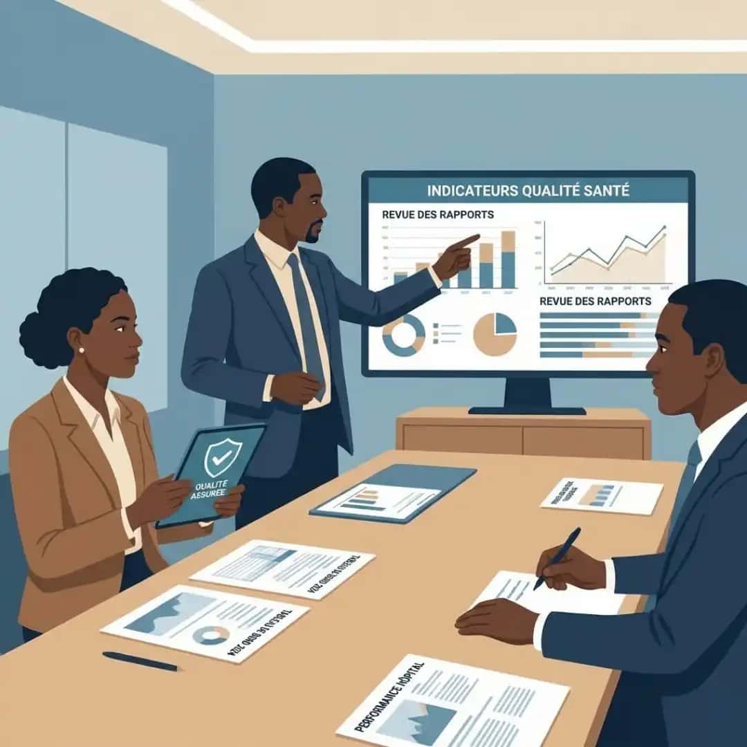 Cover Indicateurs qualité et reporting sanitaire