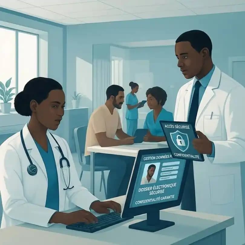Cover Mise en place d’un système de gestion des données patients