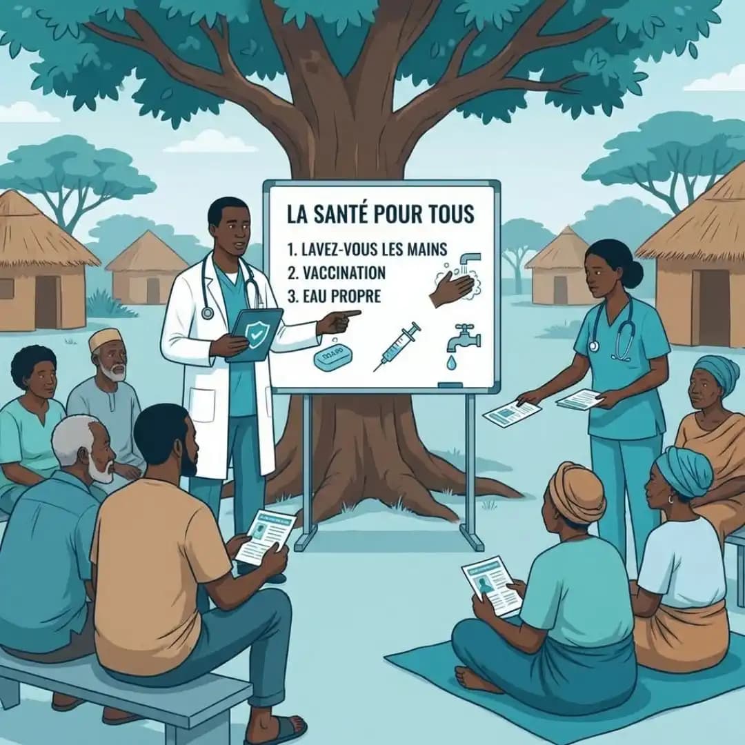 Cover Sensibilisation et communication en santé publique