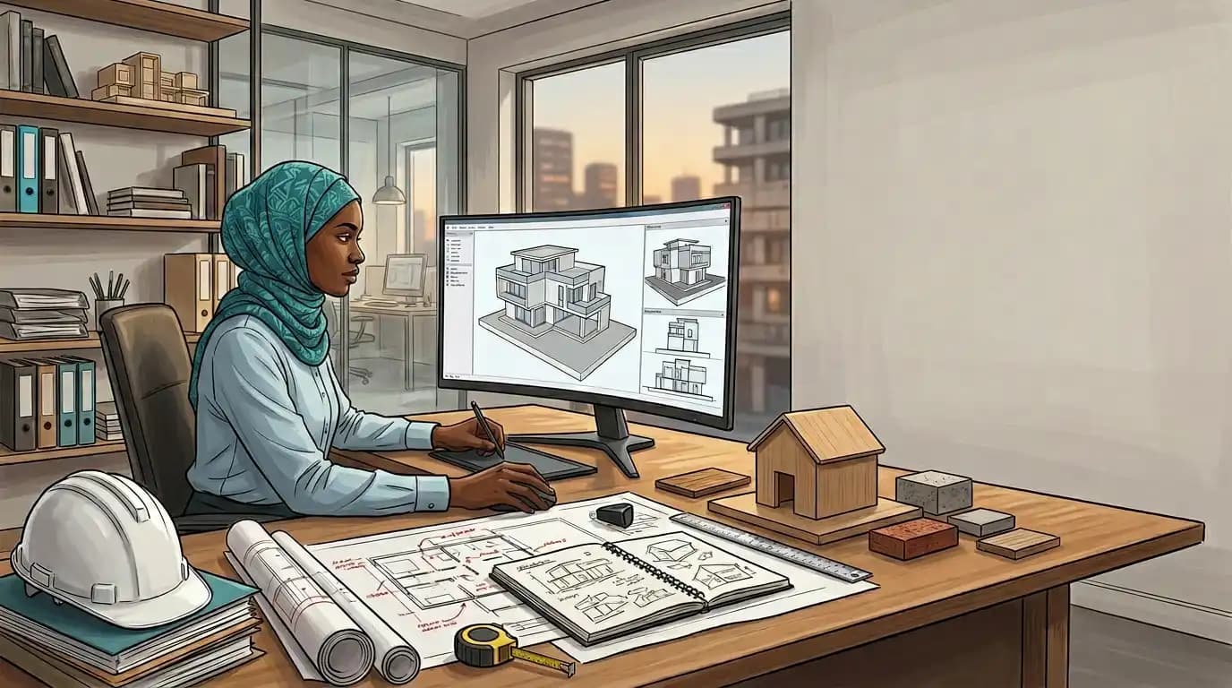 Cover Sketchup pour l'architecture